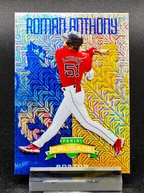 Roman Anthony Crusade Crusade Mojo Chromium RC Boston Red Sox Top Prospect